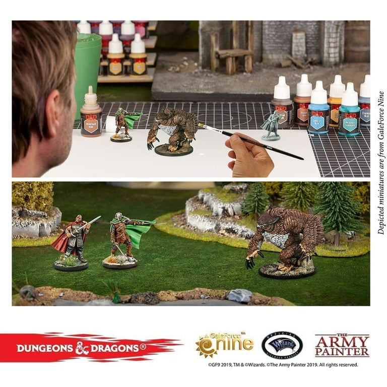  Dungeons and Dragons Official Paint Line Monsters Paint Set :  Toys & Games