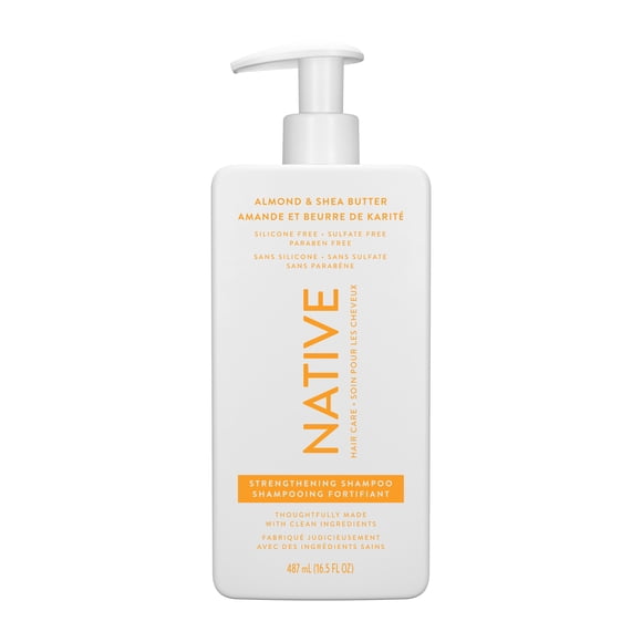 Native Strengthening Shampoo, Almond & Shea, Sulfate & Paraben Free