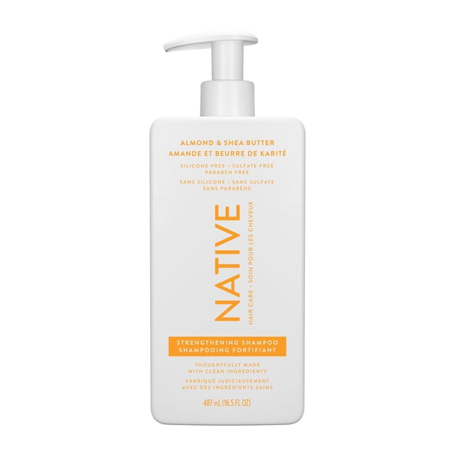 Native Strengthening Shampoo, Almond & Shea, Sulfate & Paraben Free
