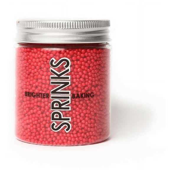 RED CACHOUS (2MM) BY SPRINKS