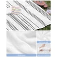 thumbnail image 6 of Boho Black White Modern Stripes Beach Towels Oversized Super Absorbent, Farmhouse Abstract Art Lightweight Bath Towel Quick Dry Sets For Bathroom/Pool/Rv Camping/Beach Play/Gym Room/Picnic 31"x62", 6 of 8