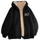 thumbnail image 1 of WILLBEST Sudaderas En Pareja Chaqueta Cálida De Invierno Sudadera con Capucha para Actividades Al Aire Libre y Ropa Informal XXGrande, 1 of 2