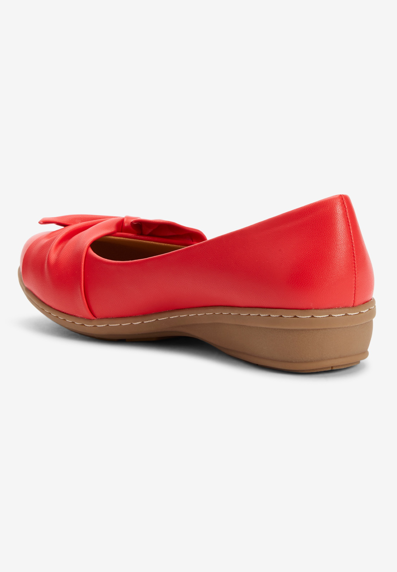 Comfortview Women's Wide Width The Pamela Slip On Flat Loafer Shoes - image 3 of 7