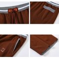 thumbnail image 3 of Yundobop Mens Shorts Casual Adjustable Drawstring Elastic Waist Slim Shorts, 3 of 7