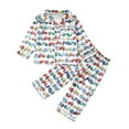 thumbnail image 1 of Pyjama pour Enfants à Manches Longues avec Imprimés Mignons pour Garçons et Filles, 1 of 8