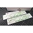 thumbnail image 3 of Autocollant Vinyle 12 Pouces (Paire X2) Couleur Sélectionnée (Vert Lime Monstre), 3 of 3