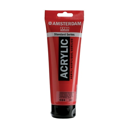 UPC: 8712079267032 | Amsterdam Standard Series Acrylic Paint 250ml Transparent Red Medium