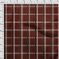 thumbnail image 3 of oneOone Viscose Chiffon Fabric Madras Check Decor Fabric Printed BTY 42 Inch Wide, 3 of 4