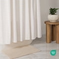 thumbnail image 6 of Cotton Blend Classic Stripe Shower Curtain, 6 of 6