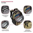thumbnail image 4 of Mochila SwissGear Endure Olive para portátil de 17 pulgadas, 4 of 7