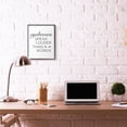 thumbnail image 2 of Stupell Industries Eyebrows Fashion Modern Black And White Word Design Framed Giclee Texturized Art by Anna Quach, 2 of 8