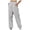 GraySpring01, variant on ylioge Joggers for Women, Womens Wide Leg Sweatpants Casual Loose Elastic High Waist Solid Color Drawstring Khaki Trousers Outdoor Yoga Pants with Pockets Fall