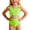 Green, variant on Bathing Suits For Girls Two Piece, Swimsuit For Kids 10-12 Upf 50  Sun Protection Quick Dry Bathing Suits Cute Summer Swimwear Cute Beach Swimwear for Girls