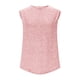 thumbnail image 4 of Tops para adolescentes,Blusa de lentejuelas para mujer, manga corta, cuello redondo, poliéster, informal, holgada, para uso diario, sopatenor, 4 of 8