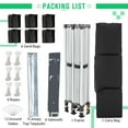 thumbnail image 2 of DetalleGo 10x20 Pop Up Canopy Tent with 6 Sidewalls, Waterproof Outdoor Event Shelter, Portable Gazebo for Parties, Beach, Camping, Commercial Use, 2 of 9