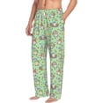thumbnail image 3 of Kdxio Spring Gnomes Print Men's Sleep Pajama Pant Lounge Pants with Pockets, 3 of 8