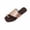 Gold, variant on Open Toe Sandals Slide Toe Loop flat sandals for women platform Medium Arch Flatform flat sandals for women Slip-Resistant Flat Heel Stability