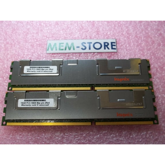 32GB (2x16GB) PC3-10600 Memory Mac Pro 6-Core/ 12-Core 2.66GHz 2.93GHz 3.33GHz (3rd Party)