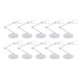 thumbnail image 1 of Doll Stand, 6 Inch Action Figure Stand, Set of 10 Plastic Doll Display Holder with  Stability, Easy to Use for 6 Inch Models, Compatible with Anime Figures and Home Decoration, 1 of 7