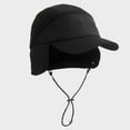 thumbnail image 3 of Ugoldhm Adults Waterproof Trapper Hat - Winter Warm Fleece Lined Baseball Cap with Earflaps & Drawstring, 3 of 3