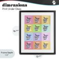 thumbnail image 4 of Stupell Industries Art Deco Disco Ball Kitchen Mixer Collage Black Framed Print Under Glass, 13 x 16, by LISH Creative, 4 of 8