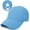 Blue, variant on Ponytail Hat for Women - Baseball Cap with Adjustable Fit & High Pony Tail Criss Cross Back for Everyday Wear