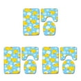 thumbnail image 1 of kurtrusly Super Water-absorbent Bathroom Mat Set For Quick Drying After Bath Cute Polyester Non Slip Bathroom Mat Sets type1 45*75cm 3Set, 1 of 6