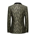 thumbnail image 3 of Beauty Emily Men Blazer Suit Jacket Pants Dinner Party Prom Wedding Stylish Tuxedo Men's Suits, 3 of 7