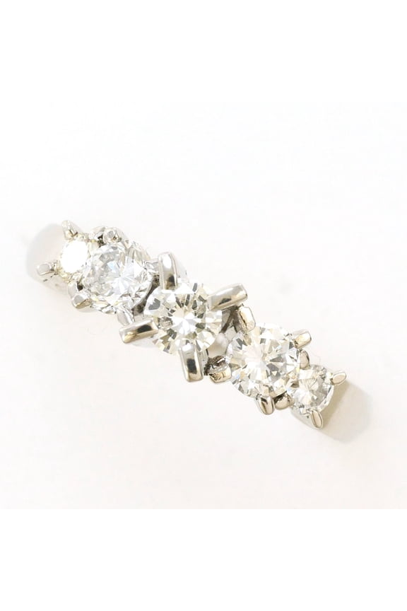 Pre-Owned PT900 Platinum Ring with 1 Diamond (0.70 ct), Certificate of Authenticity, Total...
