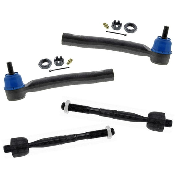 Front Inner & Outer Tie Rods Assembly For Toyota Camry 2018-2022