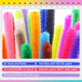 thumbnail image 6 of Lanney 1050 Pcs Pipe Cleaners Chenille Stems 30 Colors for Unisex Children Crafts Supplies, 6 of 8