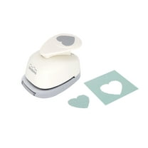 Bira Craft 1 inch Scalloped Heart Lever Action Craft Punch, Valentine’s Day Punch, for Paper Crafting Scrapbooking