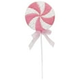 thumbnail image 2 of 26 Iced Sweets Peppermint Lollipop Stick: Pink, 2 of 2