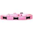 thumbnail image 5 of Dog, Puppy  Pet Designer Croc Widget Collar, "Black Bone", 5 of 10