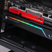 Thermalright TR-GCSF Vertical Graphics Card Stand GPU Holder Support Frame Length Height Built-in ARGB Adjustable