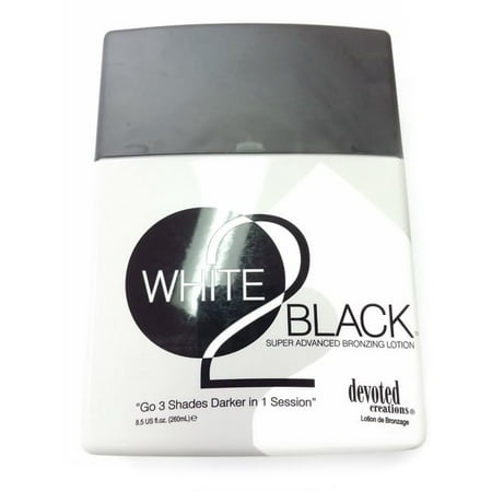 Devoted Creations  White 2 Black 12.25-ounce Supre Advanced Bronzer Tanning