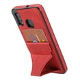 thumbnail image 2 of TOP SHE Case for Samsung Galaxy A30, Galaxy A30 Phone Case (6.4 Inch) - Synthetic Leather Protective Case with Card Slot / Kickstand, Slim Fit Lightweight Simple Fashion Cover (Red), 2 of 6
