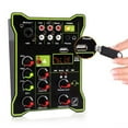 thumbnail image 4 of Tablero de Sonido Mezclador de 5 Canales, Múltiples Jacks Mezclador de Sonido USB DE 3 SMIGMINOS 3 SGIGMO DE EQ METAL CUERPO +48V Botón Phantom Para Ktv para Fiesta, 4 of 7