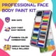 thumbnail image 2 of Kit de pintura facial OPHIR Rainbow Water Activated para niños, 2 of 6