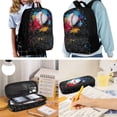 thumbnail image 2 of Uorisanigo Schoolbag Elementary Middle School Camouflage Baseball Backpack with Lunch Box Bag Pencil Case Water Bottle Bag for School, Travel & Sports, 4 In 1 Set Daypack Rucksack, 2 of 7