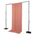 thumbnail image 3 of BalsaCircle 5x12 feet Dusty Rose 4-Way Stretch Spandex Divider Backdrop Curtain Home Decorations, 3 of 6