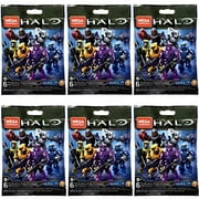 Mega Construx Halo Universe Series 1 Blind Bag Mini Figures Complete Set of 6