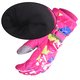 thumbnail image 3 of Guantes de esquí unisex impermeables a prueba de viento de invierno cálidos para snowboard, rojo rosa, L, 3 of 5