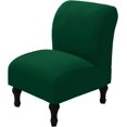 thumbnail image 1 of Armless Chair Slipcover Stretch Armless Accent Chair Cover - Removable Washable Furniture Protector for Living Dining Room - Slipper Chair Slipcover Without Arms, 1 of 7