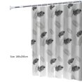 thumbnail image 3 of Cortina impermeable de 180x200 cm para dormitorio (hojas negras), 3 of 5
