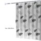 thumbnail image 3 of Cortina impermeable de 180x200 cm para dormitorio hojas negras Ndcxsfigh Libre de BPA, 3 of 3