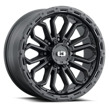 20x9 Vision 405 Korupt Satin Black Wheel 8x170 (12mm)