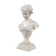 thumbnail image 2 of Clásico busto de griego estatua escultura de yeso figurita decoración para arte de resina para el de práctica de boceto Color antiguo, 2 of 9