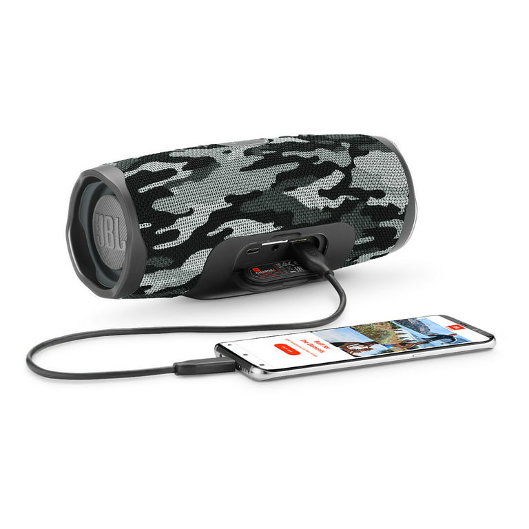  JBL Charge 4 Portable Waterproof Wireless Bluetooth Speaker  Bundle - (Pair) Black : Electronics