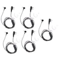 thumbnail image 1 of Intrauriculares 5 Piezas Radio TYT Pines Adjustable de Color Negro Hugo Auricular Walkie Talkie, 1 of 7